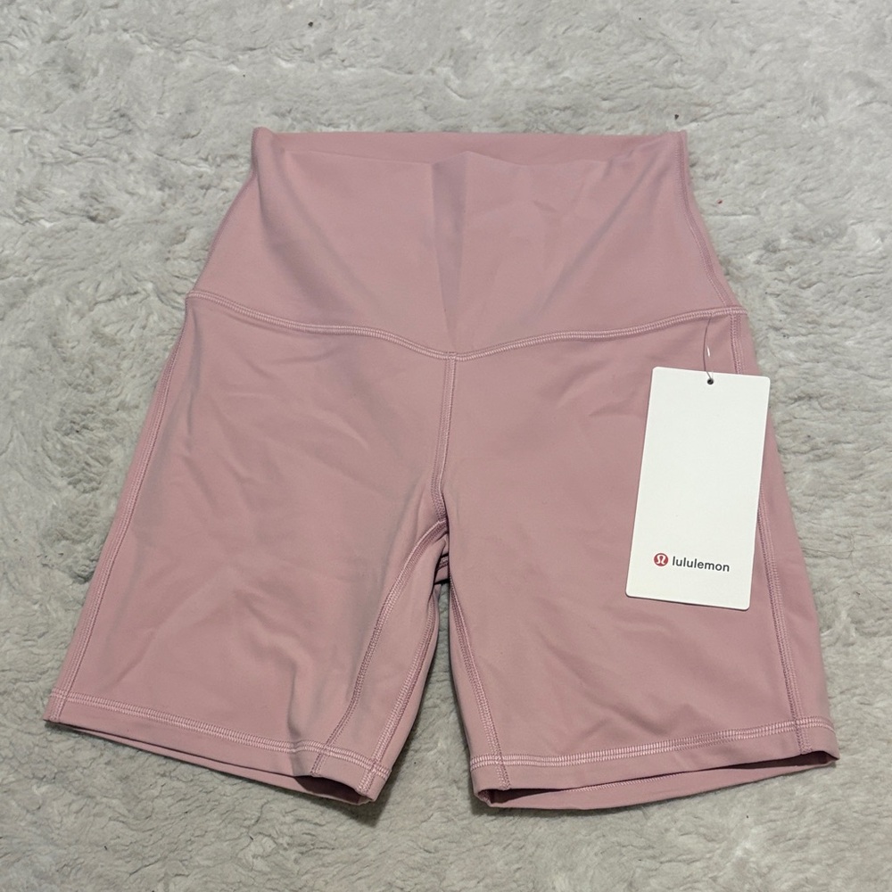 lululemon athletica Women's pink haze align Shorts 6”
